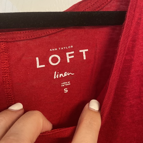 LOFT Linen Tee - Picture 2 of 3